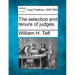 The Selection and Tenure of Judges.