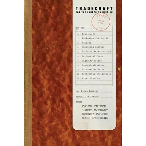 Tradecraft: For the Church on Mission