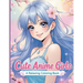 Cute Anime Girls: A Relaxing Coloring Book