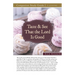 Taste and See That the Lord Is Good Study Guide