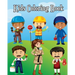 Kids Coloring Book: Easy Coloring Pages for Little Hands with Thick Lines, Learn About Careers (Super Cute Cartoon Drawing in Various Job for kids)