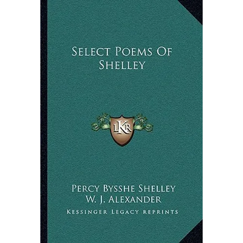 Select Poems Of Shelley