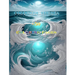 Colors of the Sea: A Magical Coloring Book with Love, Mythology, and Mysticism - Explore 50+ Pages of Marine Marvels, Gods, and Enchantin