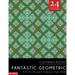 Fantastic Geometric Coloring Books: Stress relief coloring books for adults with 24 Stunning Geometric Grayscale Images