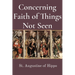 Concerning Faith of Things Not Seen