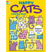 Happy Cats Coloring Book/Happy Cats Color by Number: 2 Books in 1/Flip and See!