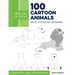 Draw Like an Artist: 100 Cartoon Animals: Step-By-Step Creative Line Drawing - A Sourcebook for Aspiring Artists and Designers