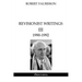Revisionist Writings III - 1990-1992