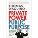 Private Power, Public Purpose: Adventures in Business, Politics, and the Arts