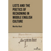 Lists and the Poetics of Reckoning in Middle English Culture