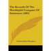 The Records Of The Worshipful Company Of Stationers (1883)