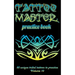 Tattoo Master Practice Book - 50 Unique Tribal Tattoos to Practice: 5 X 8(12.7 X 20.32 CM) Size Cream Pages with 3 Dots Per Inch to Practice with Real