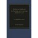 Policy and Methods in German and American Antitrust Law: A Comparative Study