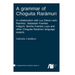 A grammar of Choguita Rarámuri