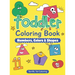 Toddler Coloring Book: Numbers, Colors, Shapes: Early Learning Activity Book for Kids Ages 3-5