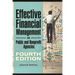 Effective Financial Management in Public and Nonprofit Agencies
