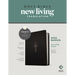 NLT Wide Margin Bible, Filament Enabled (Hardcover Leatherlike, Black Cross, Red Letter)