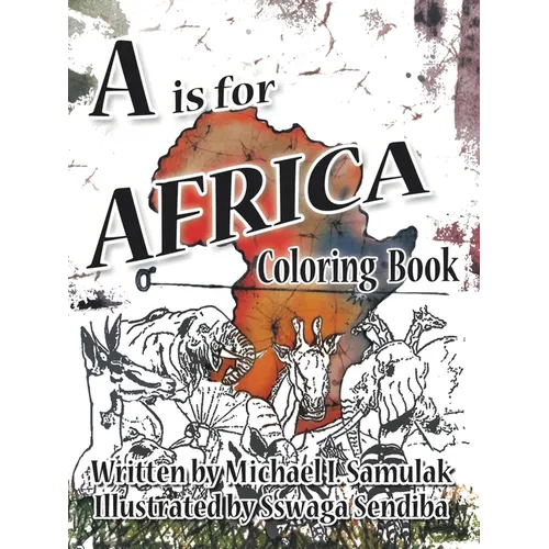 A is for Africa: Coloring Book