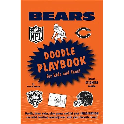 Chicago Bears Doodle Playbook: For Kids and Fans!