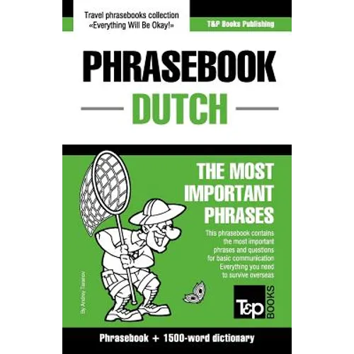 English-Dutch phrasebook and 1500-word dictionary