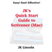 JK's Quick Start Guide to Scrivener (Mac)