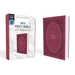 NIV, Holy Bible, Soft Touch Edition, Imitation Leather, Pink, Comfort Print