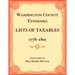 Washington County, Tennessee Lists of Taxables, 1778-1807