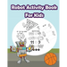 Robot Activity Book For Kids: : Kids Activities Book with Fun and Challenge in Robots theme: Coloring, Color by number, Count the numbers, Trace lin