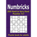 Numbricks puzzle book for adults: 200 Hard to Very Hard Puzzles 7x7