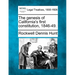 The genesis of California's first constitution, 1846-49.