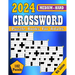 2024 Medium to Hard Crossword Puzzle Books For Adults: Medium to Hard Crossword puzzles Books For Adult, Seniors Men And Women Medium Level Puzzles Wi