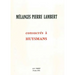 Melanges Pierre Lambert Consacres a Huysmans