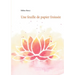 Une feuille de papier froissée
