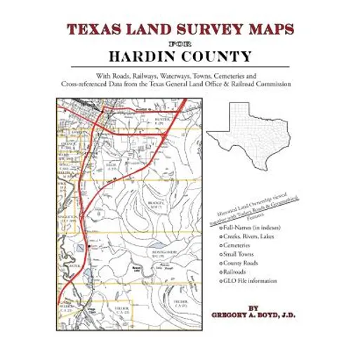 Texas Land Survey Maps for Hardin County