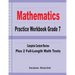 Mathematics Practice Workbook Grade 7: Complete Content Review Plus 2 Full-length Math Tests