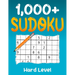 1000+ Hard Sudoku Puzzle Book: Puzzles with Solutions for Adults
