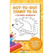 Dot-To-Dot Count to 50 + Coloring Workbook: Fun Connect the Dots for Ages 5 and Up