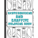 Skateboarding and Graffiti: Coloring Book Food Street Extreme for Kids and Adults