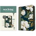 NLT Compact Giant Print Zipper Bible, Filament Enabled (Leatherlike, Magnolia Sage Green, Indexed, Red Letter)