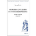 Georges Canguilhem Et l'Unite de l'Experience: Juger Et Agir 1926-1939