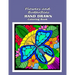 Flowers and Butterflies Hand Drawn Coloring Book: relieve stress with simple images such as mandalas, flowers, forest and desert scene along with Dais