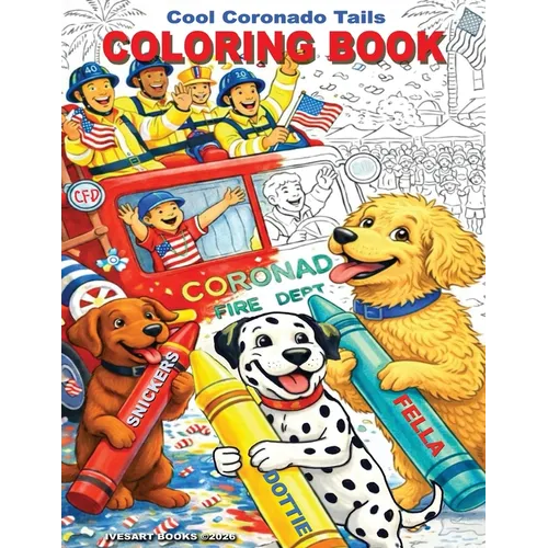 Cool Coronado Tails Coloring Book