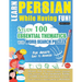 Learn Persian While Having Fun! - For Adults: Easy to Advanced - Study 100 Essential Thematics with Word Search Puzzles - Vol.1
