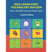 Kids Learn First Vocabulary Builder FULL COLORS Cartoons Flash Cards English Malay: Easy Babies Basic frequency sight words dictionary COLORFUL pictur
