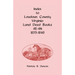Index to Loudoun County, Virginia Deed Books 4E-4N, 1835-1840