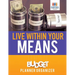 Live Within Your Means Budget Planner Organizer
