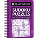 Brain Games - To Go - Sudoku Puzzles: More Than 200 Sudoku Puzzles! (Purple)