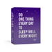 Do One Thing Every Day to Sleep Well Every Night: A Journal