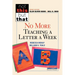 No More Teaching a Letter a Week