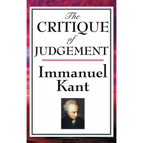 The Critique of Judgement